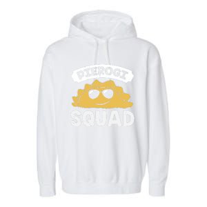 Poland Pierogi Squad Foodie For Polish Dumpling Chef Gift Garment-Dyed Fleece Hoodie