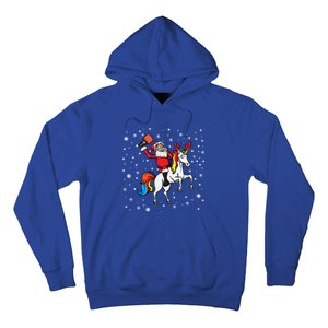 Pickleball Player Santa Claus Pickleball Paddle Christmas Gift Hoodie