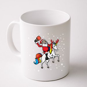 Pickleball Player Santa Claus Pickleball Paddle Christmas Gift Coffee Mug