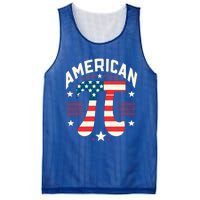 Patriotic Pi Symbol Usa American Flag Pi Day Math Teacher Gift Mesh Reversible Basketball Jersey Tank