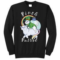 Pinch Patrol St Patricks Day Cats Green Saint Patrick's Day Sweatshirt