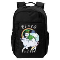 Pinch Patrol St Patricks Day Cats Green Saint Patrick's Day Daily Commute Backpack