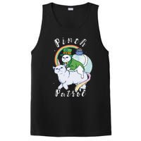 Pinch Patrol St Patricks Day Cats Green Saint Patrick's Day PosiCharge Competitor Tank