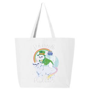 Pinch Patrol St Patricks Day Cats Green Saint Patrick's Day 25L Jumbo Tote