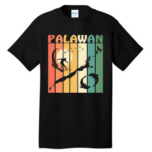 Philippines Palawan Surfing Tall T-Shirt