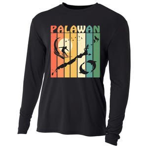 Philippines Palawan Surfing Cooling Performance Long Sleeve Crew