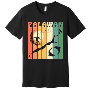 Philippines Palawan Surfing Premium T-Shirt