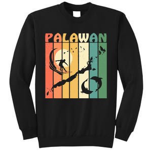 Philippines Palawan Surfing Tall Sweatshirt