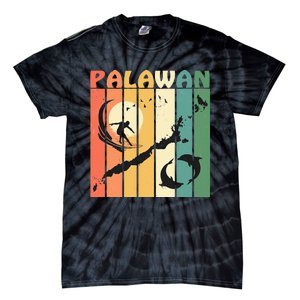 Philippines Palawan Surfing Tie-Dye T-Shirt