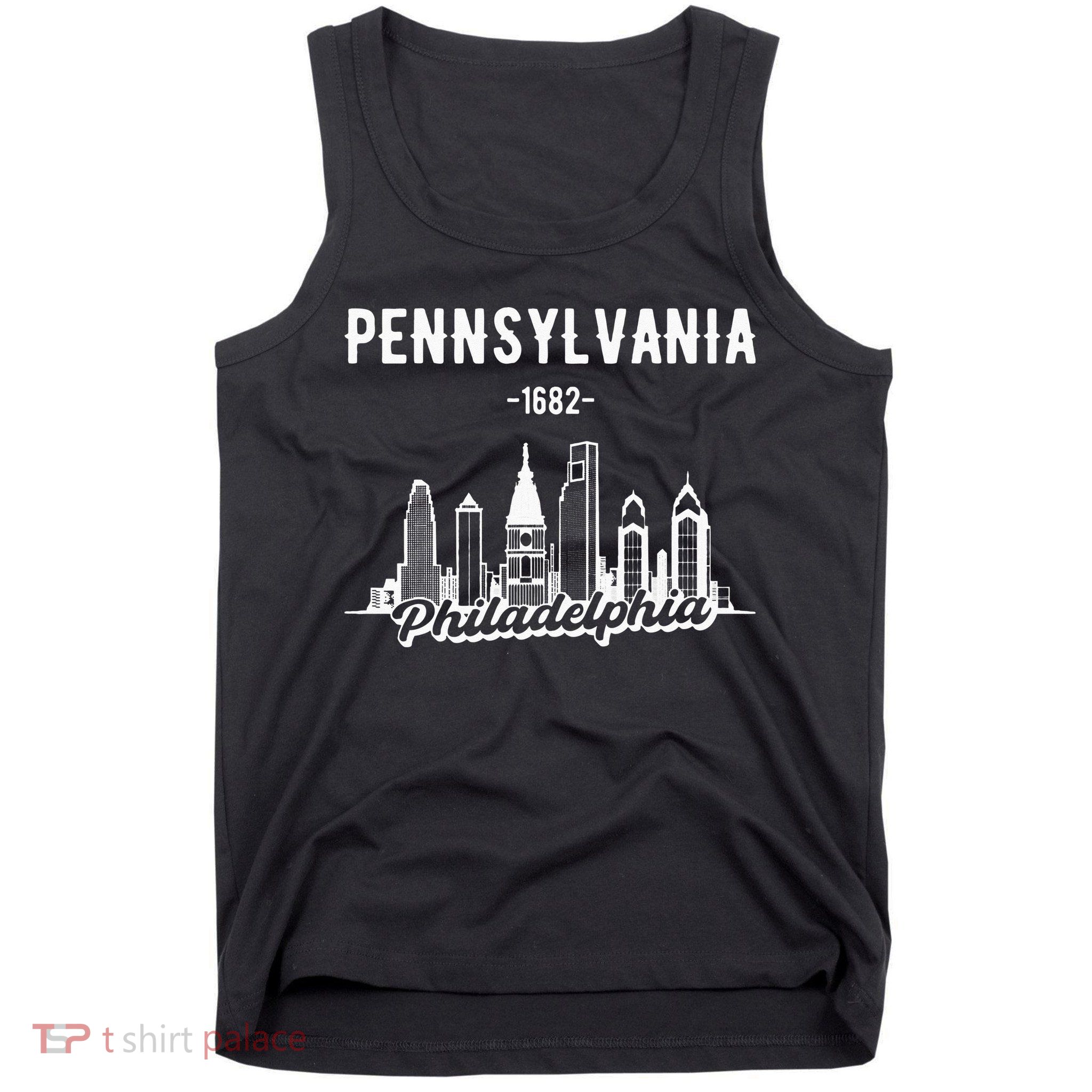 Philadelphia Pennsylvania Skyline Tank Top