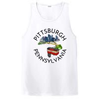 Pittsburgh Pennsylvania Steel City Skyline Bridge 412 PosiCharge Competitor Tank