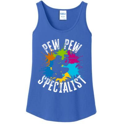 Pew Pew Specialist Shooting Paintball Gift Ladies Essential Tank