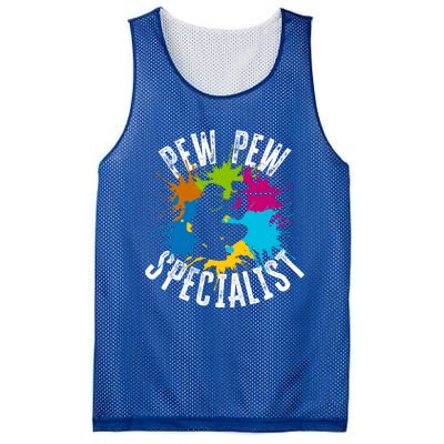 Pew Pew Specialist Shooting Paintball Gift Mesh Reversible Basketball Jersey Tank