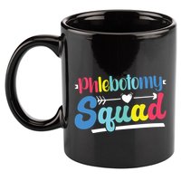 Phlebotomist Phlebotomy Squad 11oz C Handle Ceramic Mug