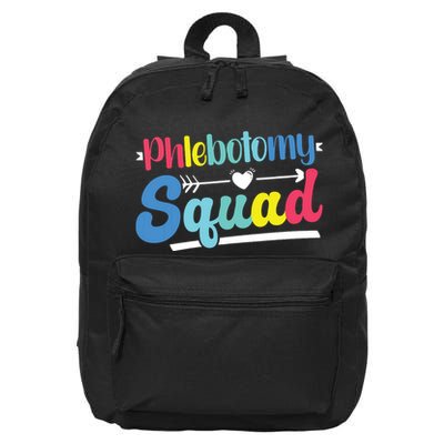 Phlebotomist Phlebotomy Squad 16 in Basic Backpack