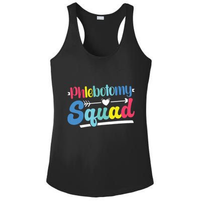 Phlebotomist Phlebotomy Squad Ladies PosiCharge Competitor Racerback Tank