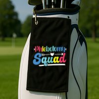 Phlebotomist Phlebotomy Squad Golf Towel