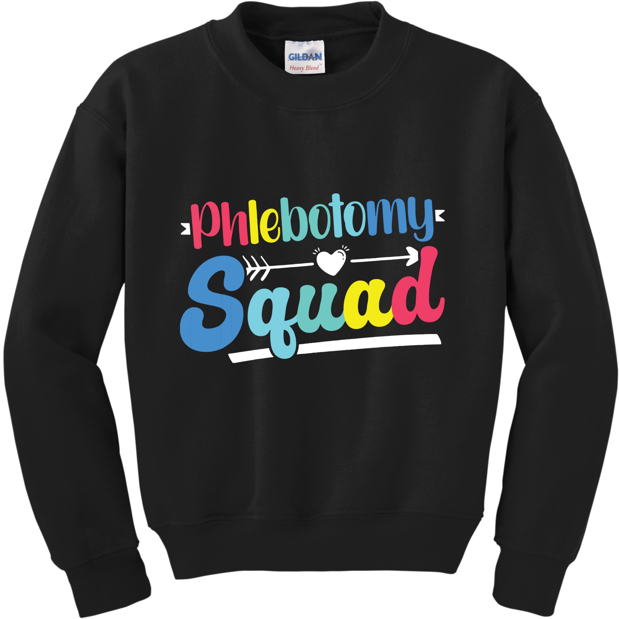 Phlebotomist Phlebotomy Squad Kids Sweatshirt