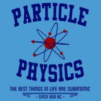 Particle Physics Science Pun Funny Physics Tie Dye Hoodie