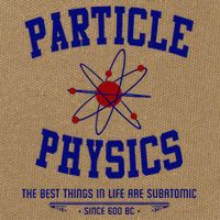 Particle Physics Science Pun Funny Physics Cotton Canvas Backpack