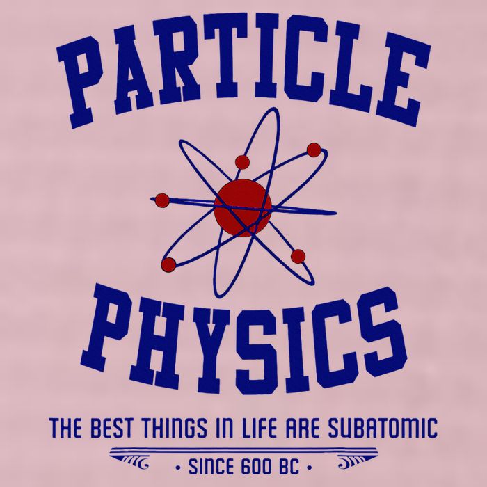 Particle Physics Science Pun Funny Physics 25L Jumbo Tote