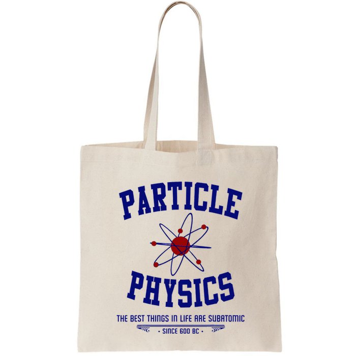 Particle Physics Science Pun Funny Physics Bag