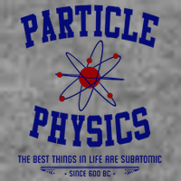 Particle Physics Science Pun Funny Physics Toddler Sweatshirt