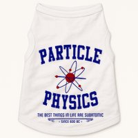Particle Physics Science Pun Funny Physics Doggie Tank
