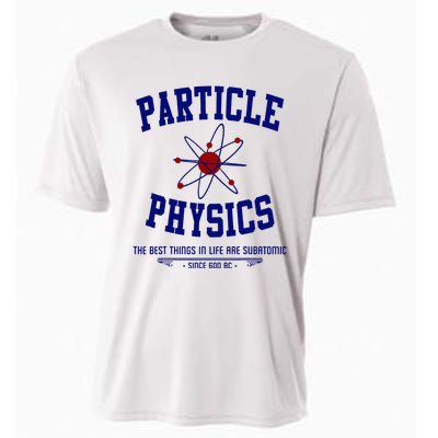 Particle Physics Science Pun Funny Physics Cooling Performance Crew T-Shirt