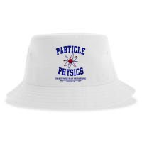 Particle Physics Science Pun Funny Physics Sustainable Bucket Hat