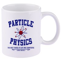 Particle Physics Science Pun Funny Physics 11oz C Handle Ceramic Mug