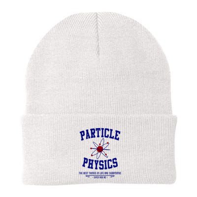 Particle Physics Science Pun Funny Physics Beanie