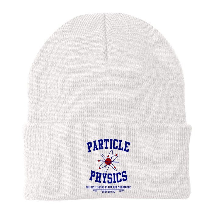 Particle Physics Science Pun Funny Physics Beanie