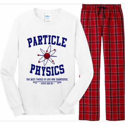 Particle Physics Science Pun Funny Physics Long Sleeve Pajama Set