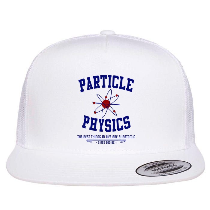 Particle Physics Science Pun Funny Physics Flatbill Hat