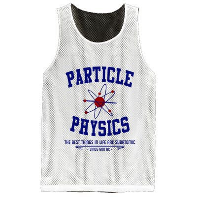 Particle Physics Science Pun Funny Physics Mesh Reversible Basketball Jersey Tank