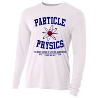 Particle Physics Science Pun Funny Physics Cooling Performance Long Sleeve Crew