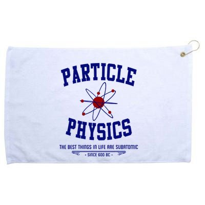 Particle Physics Science Pun Funny Physics Grommeted Golf Towel