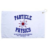 Particle Physics Science Pun Funny Physics Grommeted Golf Towel