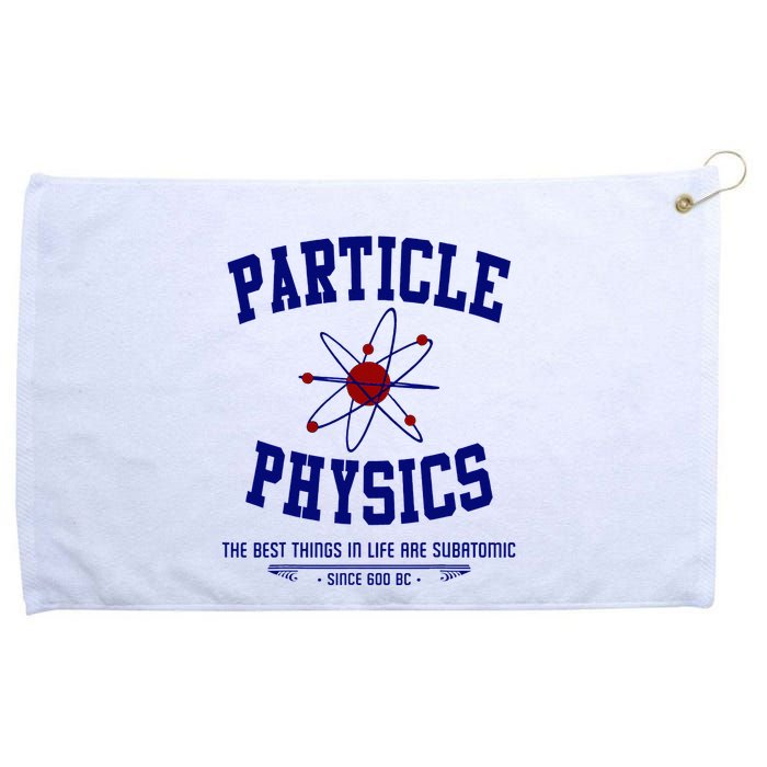 Particle Physics Science Pun Funny Physics Grommeted Golf Towel