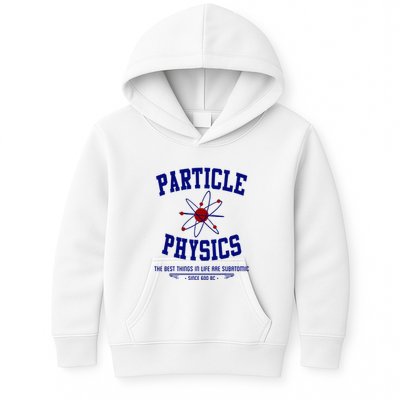 Particle Physics Science Pun Funny Physics Kids Hoodie
