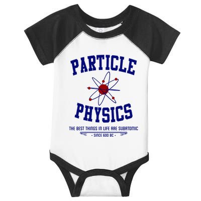 Particle Physics Science Pun Funny Physics Infant Baby Jersey Bodysuit