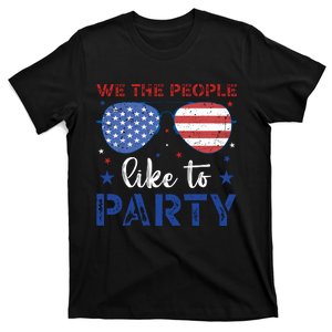 Patriotic Party Shades T-Shirt