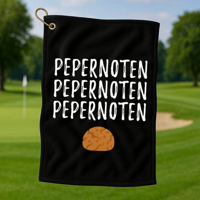 Pepernoten Pepernoot Sinterklaas Golf Towel