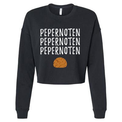 Pepernoten Pepernoot Sinterklaas Cropped Pullover Crew