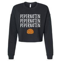 Pepernoten Pepernoot Sinterklaas Cropped Pullover Crew