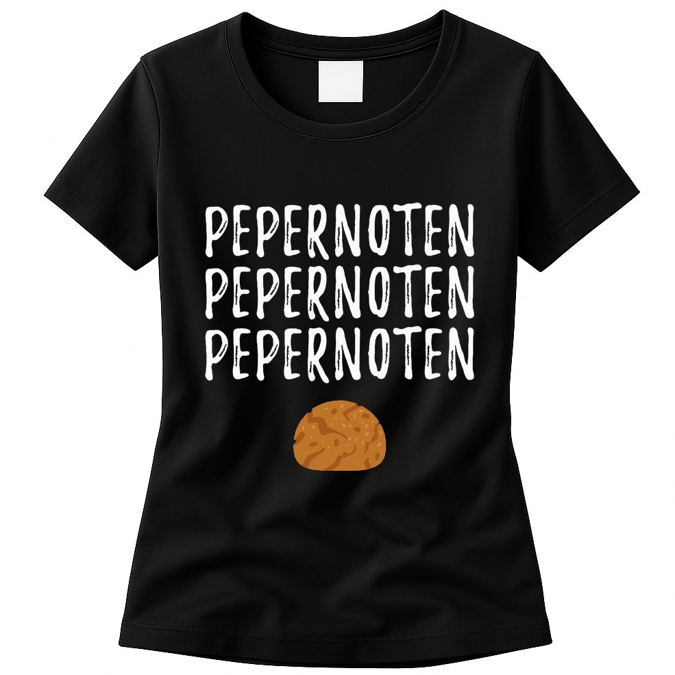 Pepernoten Pepernoot Sinterklaas Womens T-Shirt