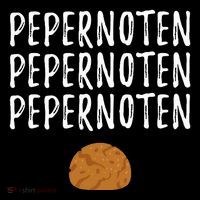 Pepernoten Pepernoot Sinterklaas Zip Tote Bag