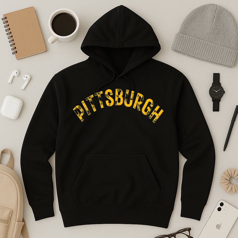 Pittsburgh Pennsylvania Sl City 412 Home Vintage Hoodie