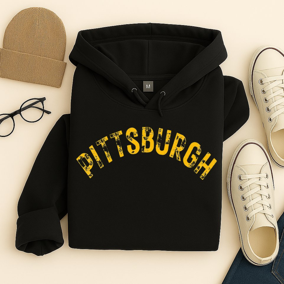 Pittsburgh Pennsylvania Sl City 412 Home Vintage Hoodie